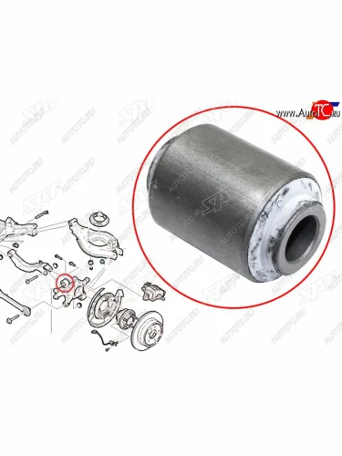 Сайлентблок Chevrolet Captiva 06-15  Opel Antara 06-15  Daewoo Winstorm 06-10 SAT ST-96626434-B1
