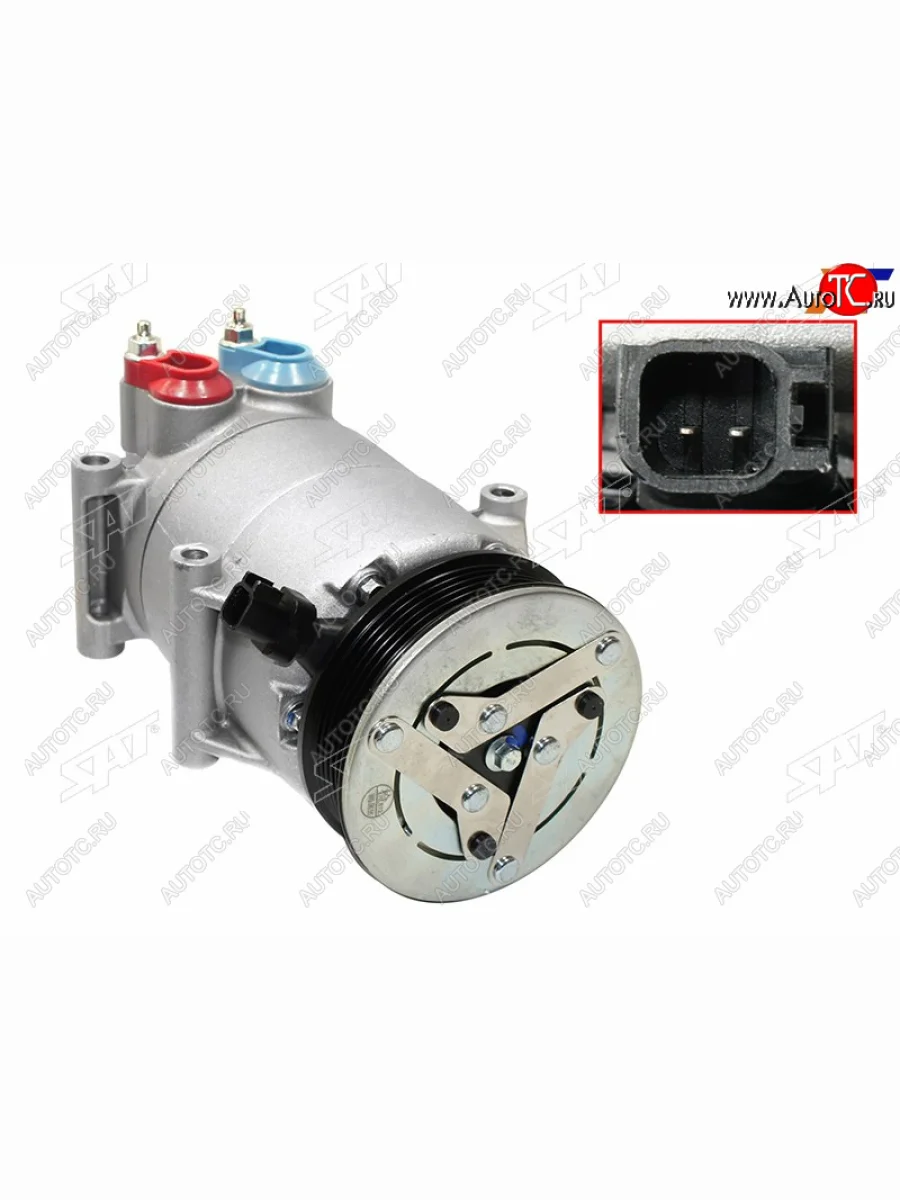 Компрессор кондиционера Ford Focus 14-19  Mondeo 07-15  Galaxy 06-15  S-MAX 06-15 SAT ST-FD50-396-0  в Самаре Самарской области