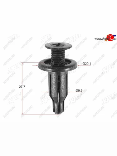 Клипса бампера HONDASUZUKIDAEWOOGM (1 шт.)                                                        SAT ST-KJ-2294