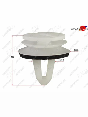 Клипса обшивки двери VAG (1 шт.) SAT ST-M11280