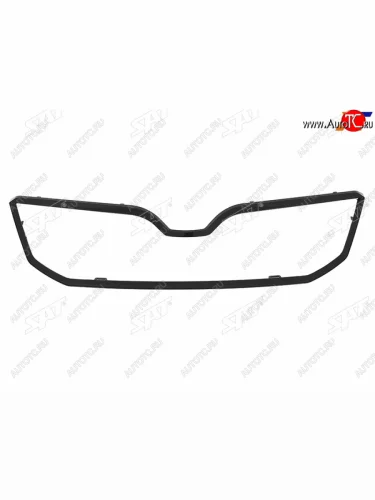 Молдинг решетки SAT (черный) Skoda Octavia A7 дорестайлинг универсал (2012-2017)