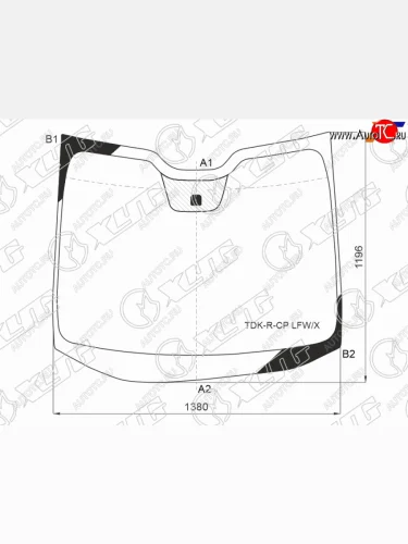 Стекло лобовое Honda Freed 16-  Freed+ 16- XYG TDK-R-CP LFW/X