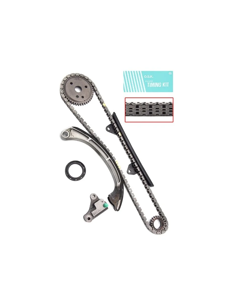 Комплект для замены цепи ГРМ TOYOTADAIHATSU K3-VE 99- (полный) OSK TD501K  в Самаре Самарской области
