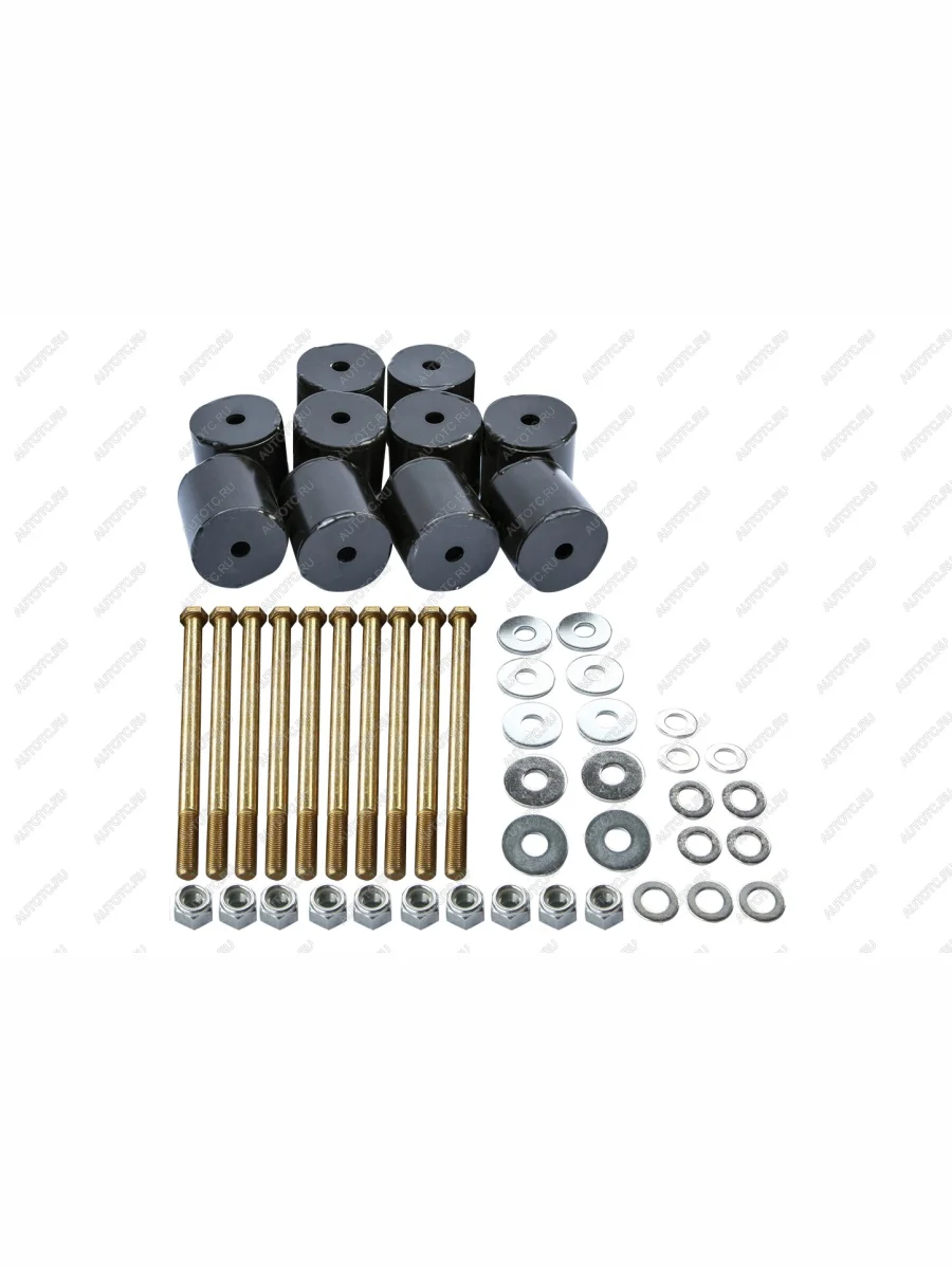 Проставки РИФ для лифта кузова 65 мм УАЗ (к-т 10 шт.) с крепежом РИФ-обвес rif469-88013  в Воронеже Воронежской области