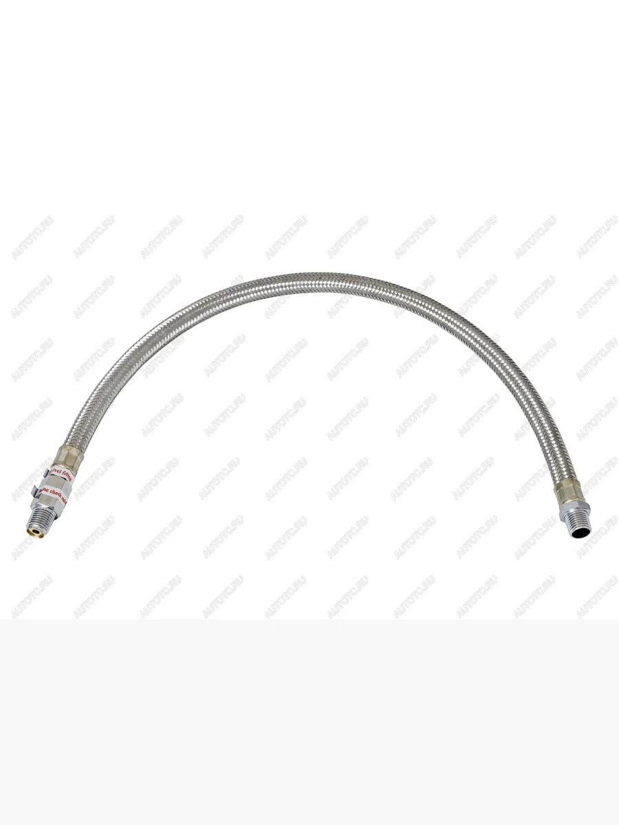 Шланг метализированый 50 см с обратным клапаном 14" (папа) х 14" (папа) YURUI 9228  в Самаре Самарской области