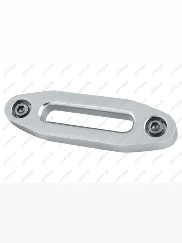 Клюз для лебедки алюминий ATV под синтетический трос (108 мм между отв.) RUNVA afl108