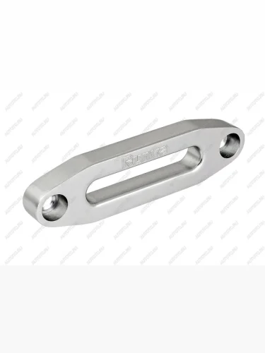 Клюз для лебедки алюминий ATV под синтетический трос (122 мм между отв.) RUNVA afl122