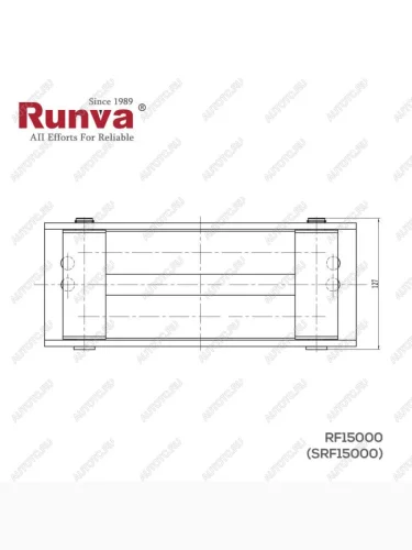 Губки роликовые для лебедки RUNVA 8000900012000 RUNVA srf15000