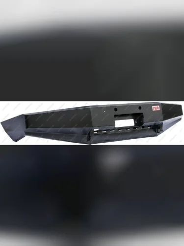 Бампер силовой передний (без защитной дугой) РИФ (черный) Уаз Патриот  3163 5 дв. (2005-2013) дорестайлинг