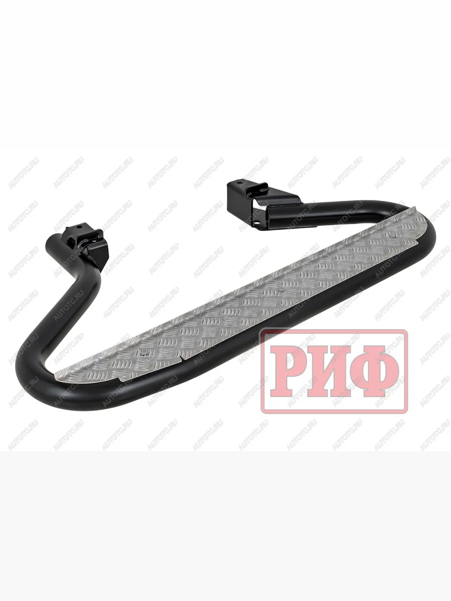 Пороги силовые съемные РИФ ГАЗ Соболь NN шасси (2022-2025) (черные)  в Перми Пермском крае