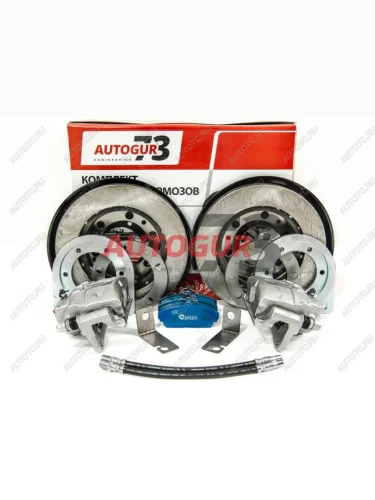 Тормоза дисковые задние УАЗ-2360 "Профи" мост Спайсер (суп.ГАЗ) Autogur73 тдз-уаз-профи