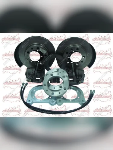 Тормоза дисковые передние военныйредукторный мост УАЗ с суппортом ГАЗ-3302 Autogur73 тдп-уаз-в