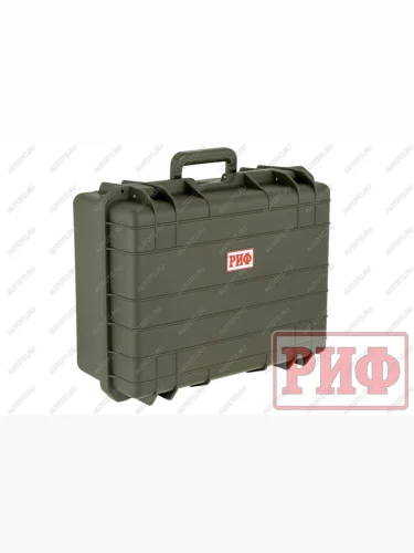 Кейс защитный ударопрочный РИФ 515х415х235 мм IP67, цвет Хаки РИФ wr-19kh