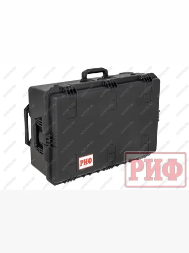 Кейс защитный ударопрочный РИФ 795x518x310 мм на колесах с телескопической ручкой IP67 РИФ wrt-84