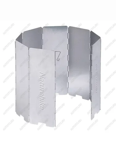 Экран ветрозащитный Naturehike 8 секций 67х24 см Naturehike nh15f008-b--si