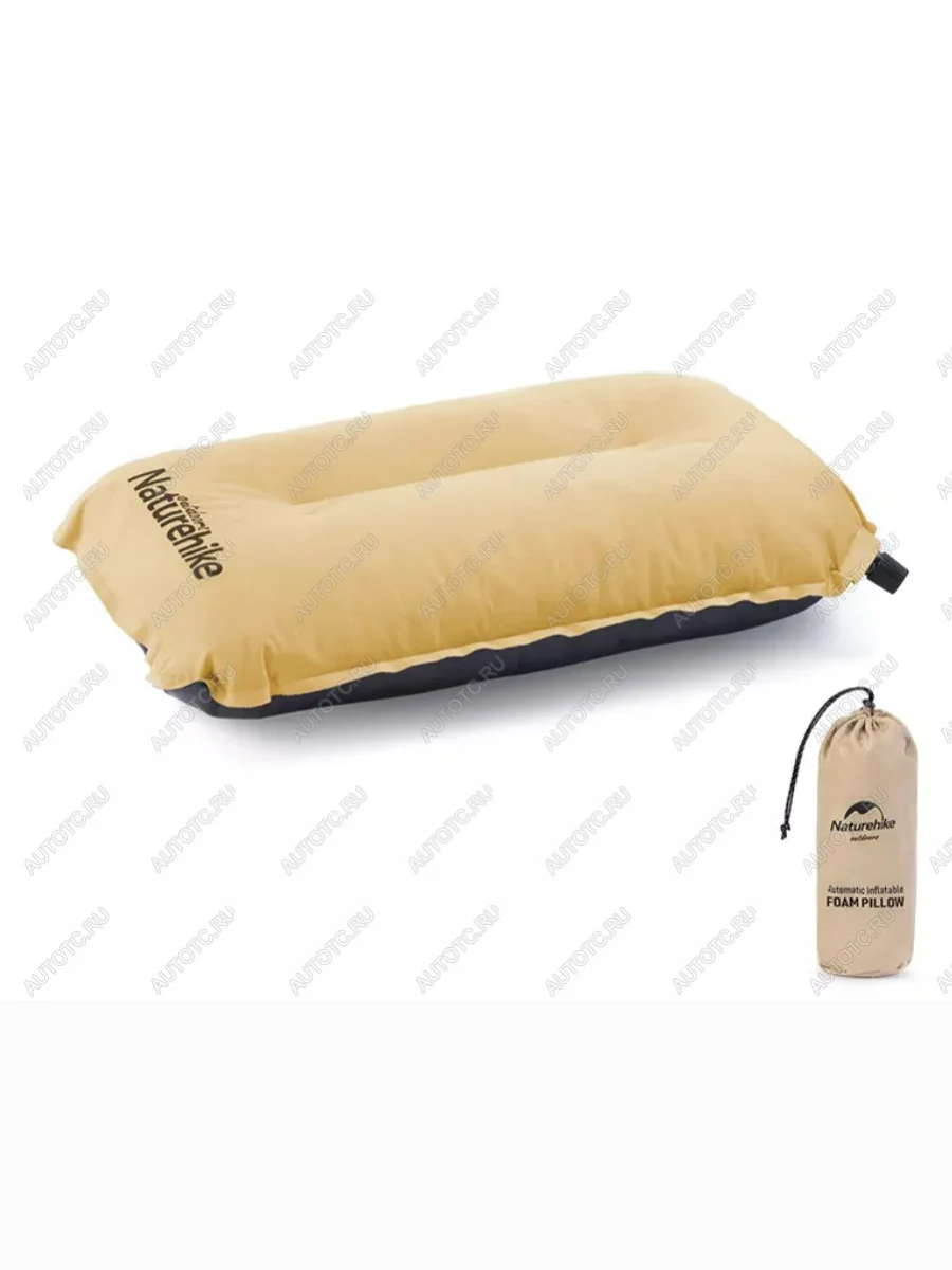 Подушка самонадувающаяся Naturehike 46х27х9,5 см, желтая Naturehike nh17a001-l-ye  в Воронеже Воронежской области