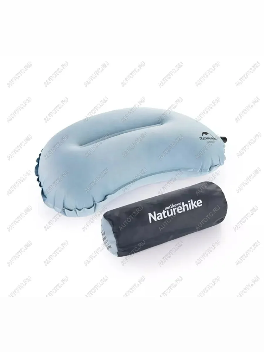 Подушка самонадувающаяся Naturehike 45х30х11 см, (Голубая) Naturehike nh20zt006-b  в Воронеже Воронежской области