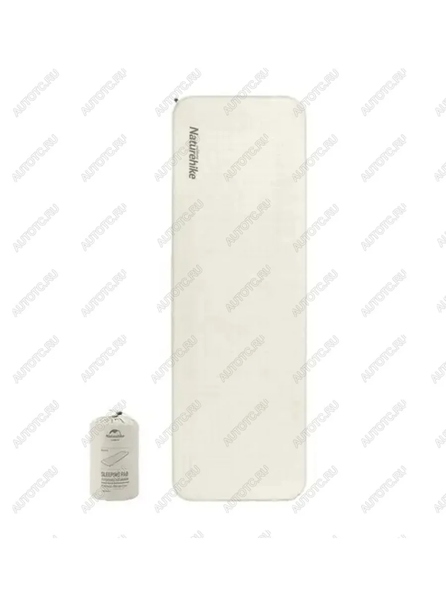 Коврик самонадувающийся Naturehike, 200x65x3 см, серый Naturehike nh21fcd10-g  в Воронеже Воронежской области