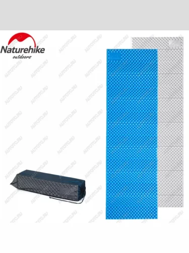 Коврик туристический Naturehike 185х58х1.8 см. IXPE, голубой Naturehike nh19qd008-b