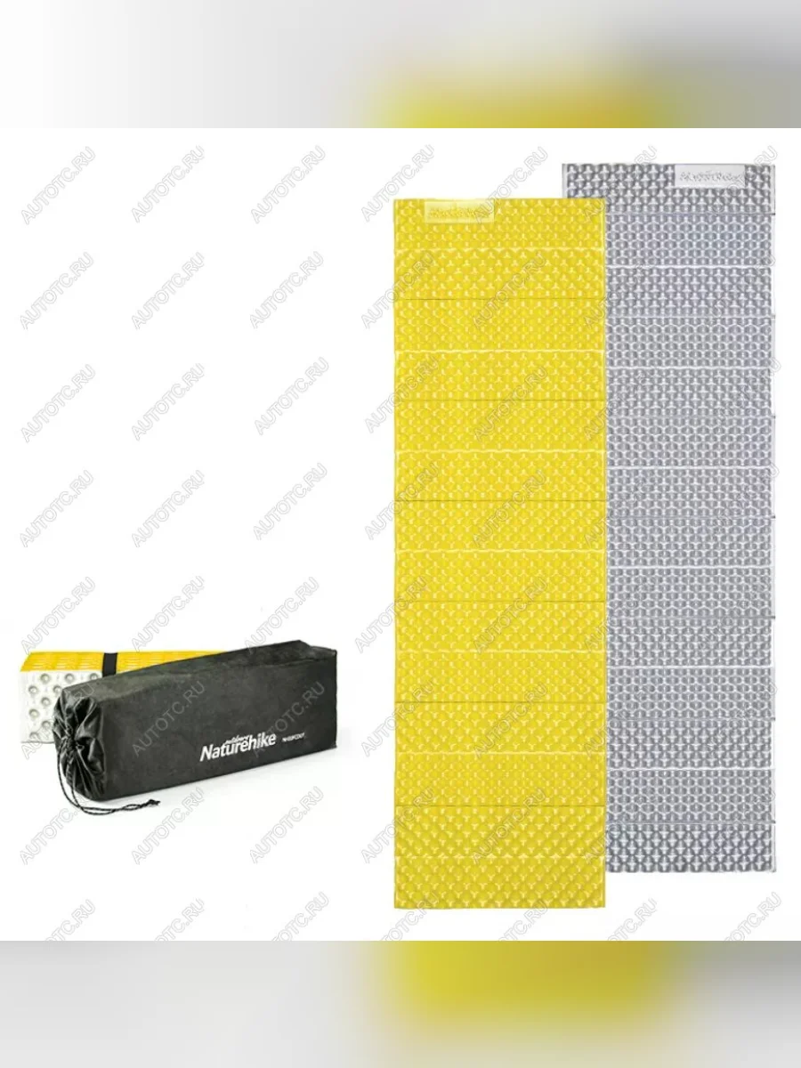 Коврик туристический Naturehike 187х56х2,5 см. IXPE, желтый Naturehike nh20fcd07-ye  в Воронеже Воронежской области