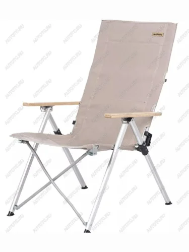 Кресло туристическое Naturehike складное, регулируемое, хаки, до 140 кг Naturehike nh17t003-y-kh