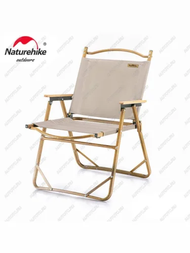 Кресло туристическое Naturehike MW02, складное, увеличенное, хаки, до 120 кг Naturehike nh19y002-d-khl
