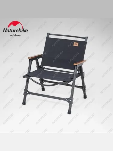 Кресло туристическое Naturehike, складное черное, нагрузка до 120 кг Naturehike nh21jj002-bl