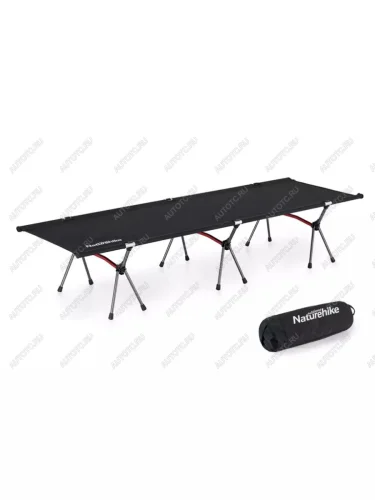 Раскладушка Naturehike XJC04 190х65х38 см, до 150 кг, черная Naturehike nh19jj006-bl
