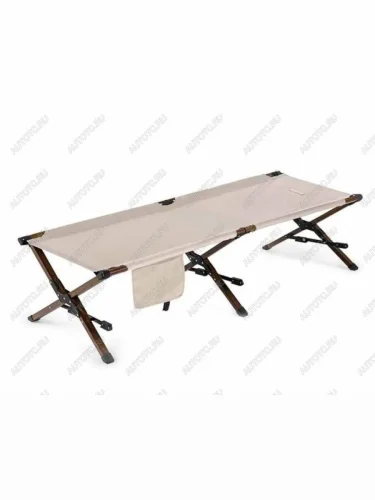 Раскладушка Naturehike XJC03, 196х64х43 см, до 150 кг, коричнево-бежевая Naturehike nh19x003-c-khwoo