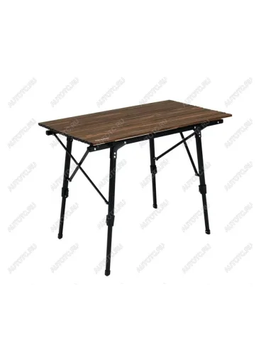 Стол туристический Naturehike складной, 90х52х68 см, с телескопическими ножками, темно-коричневый Naturehike nh19z003-d-wwg