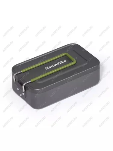 Котелок прямоугольный Naturehike 1 л., алюминиевый Naturehike nh21cj011-g