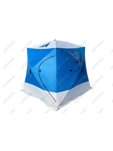 Палатка для зимней рыбалки (220х220х215) синяя с белым TRAVELTOP ст-2102-bl