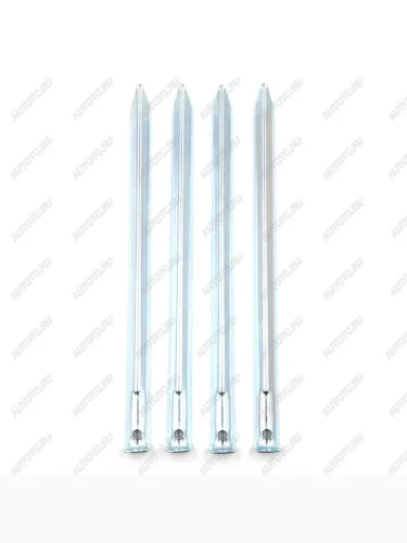 Колышки "СЛЕДОПЫТ" для палатки, усиленные, Г-образные L-29 см, 4 шт. СЛЕДОПЫТ pf-twp-40