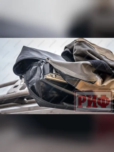 Маркиза автомобильная (комбинированная прямоугольная с веерной частью, 2,0х2,0 м, левая) РИФ 