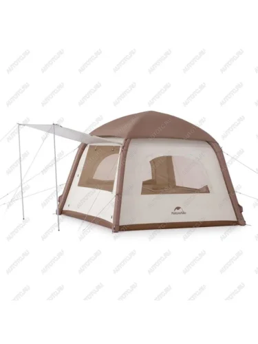 Палатка Naturehike Ango Air, 2-местная, быстросборная, надувной каркас, бежевая Naturehike cnh23zp12002-kh