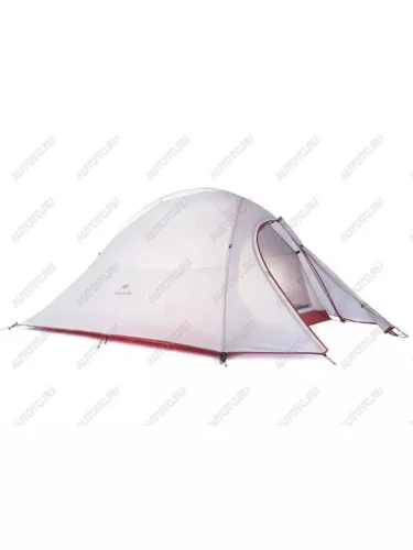 Палатка 2-местная, алюминиевый каркас, сверхлегкая Naturehike Cloud Up Pro Si (серо-красный) KGM Tivoli (2023-2025)