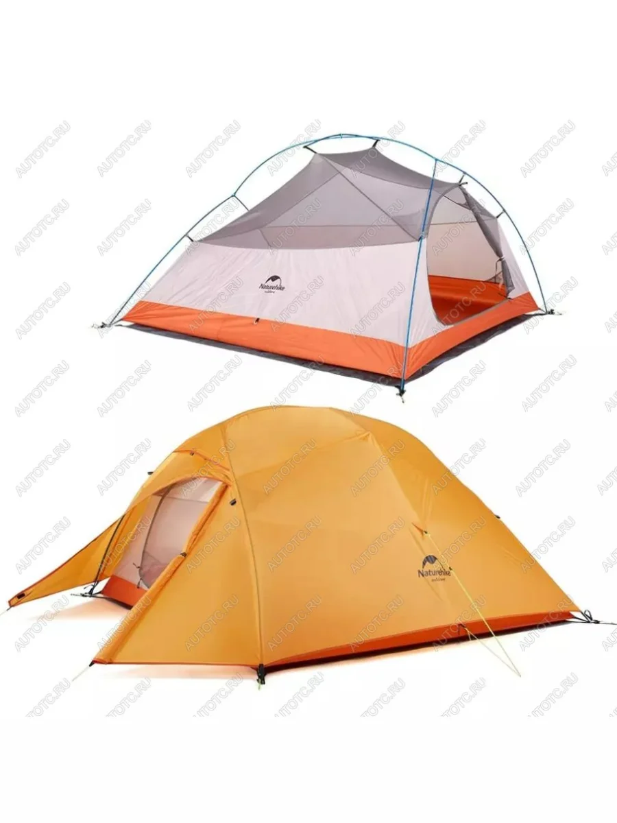 Палатка 2-местная, алюминиевый каркас Naturehike Cloud Up Seat Ibiza Mk2,6K хэтчбэк 3 дв. рестайлинг (1999-2002) (оранжевая)  с доставкой в г. Пермь
