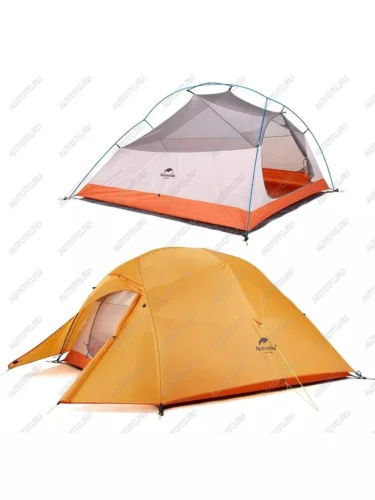 Палатка 3-местная, алюминиевый каркас, сверхлегкая Naturehike Cloud Up (оранжевая) Seat Ibiza Mk2,6K хэтчбэк 3 дв. дорестайлинг (1993-1999)