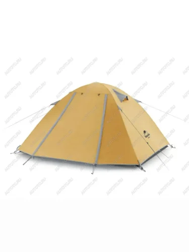 Палатка Naturehike P-Series 2-местная, алюминиевый каркас, желтая Naturehike nh18z022-p-2ye