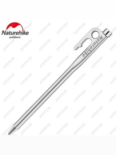 Колышек для палатки Naturehike нержавеющая сталь 30 см Naturehike nh19pj014-sl30