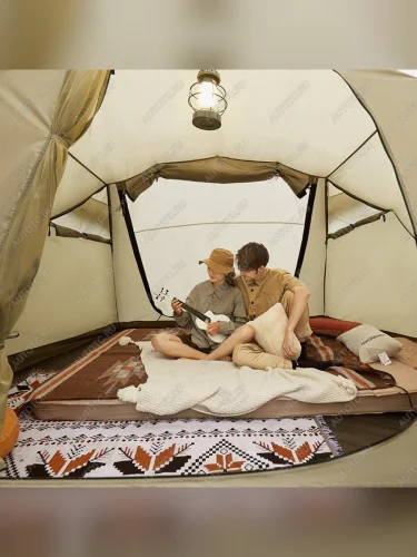 Палатка Naturehike Aries Tunnel 4-6-местная, хаки Naturehike nh22yw005-kh