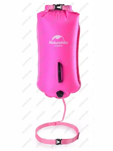 Гермомешок Naturehike туристический 18 л. ярко-розовый Naturehike nh17s001-g-rr