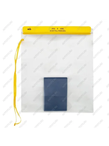 Гермопакет TRAMP плоский ПВХ 26,7x35,6 см (Прозрачный) TRAMP tra-023