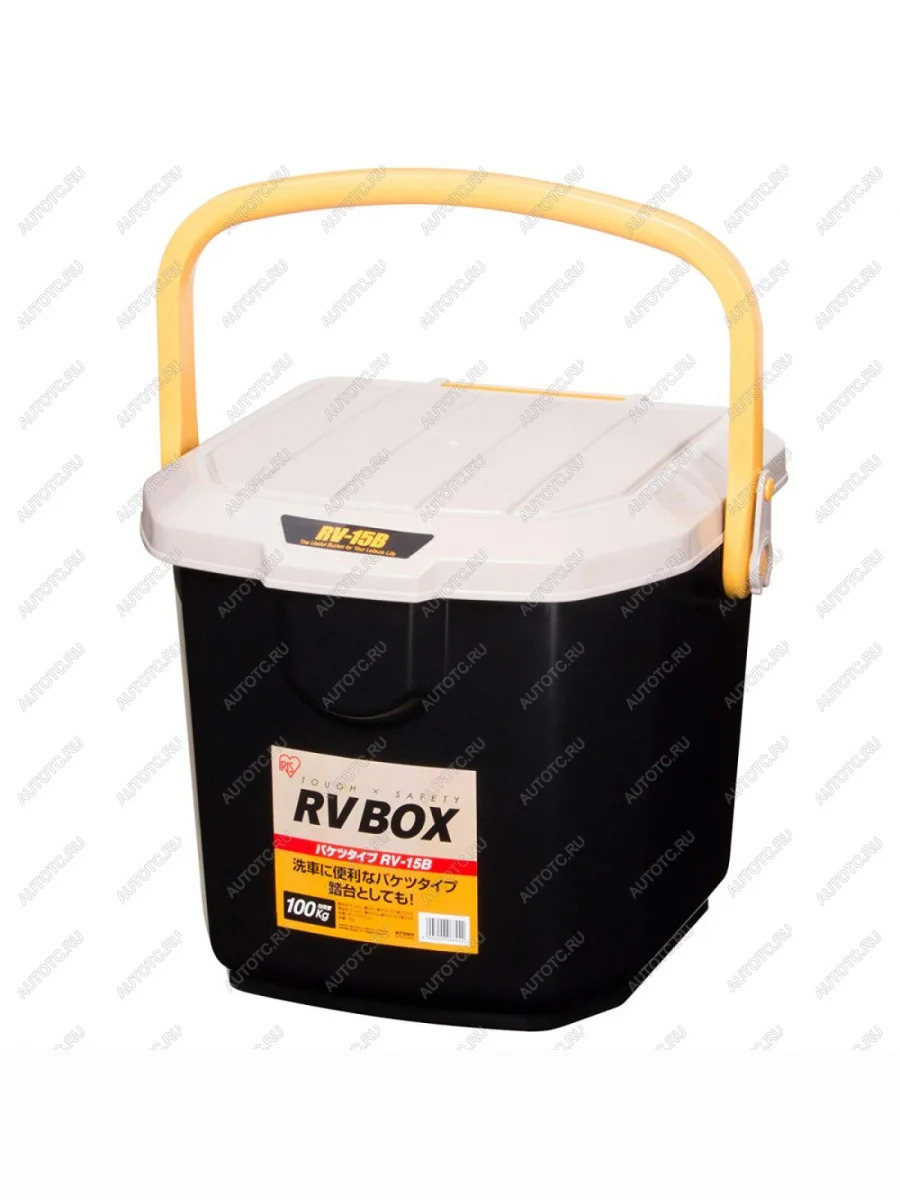 Ящик экспедиционный IRIS RV BOX Bucket 15B, ORCHERBLACK, 15 литров 34x31,5x27,5 см. IRIS OHYAMA bucket 15bo  в Воронеже Воронежской области