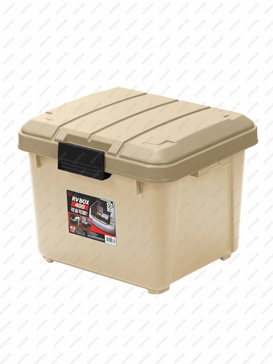 Ящик экспедиционный IRIS RV BOX 400, бежевый, 28 литров 42x37,5x33 см. IRIS OHYAMA rv400b  в Самаре Самарской области