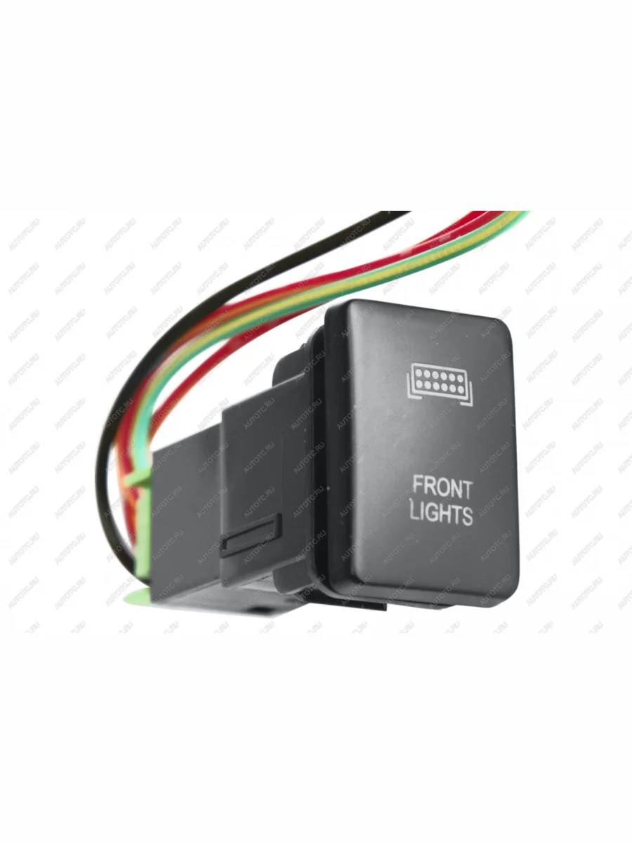 Кнопка ВКЛВЫКЛ, белый, FRONT LIGHTS TOYOTA 32x22 РИФ rif22-1-1104104  в Воронеже Воронежской области