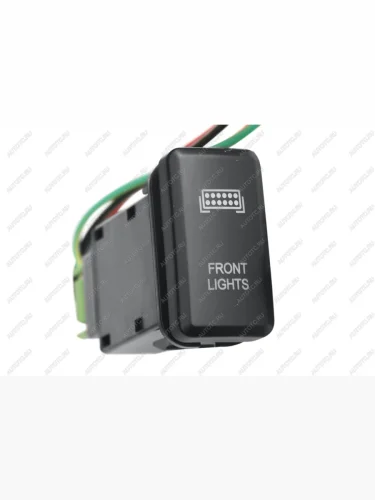 Кнопка ВКЛВЫКЛ, белый, FRONT LIGHTS TOYOTA 40x20 РИФ rif22-1-1104604