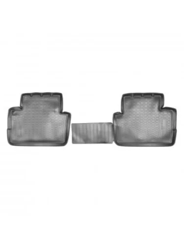 Коврики салонные (зад) Norplast Unidec (черные) Nissan Qashqai 2 J11 дорестайлинг (2013-2019)