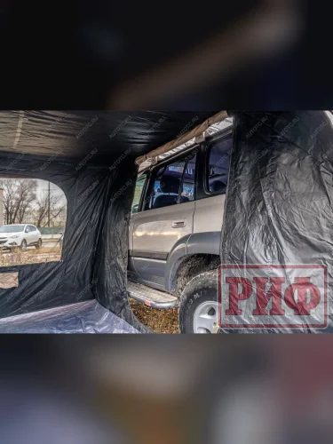 Стенки к автомобильной маркизе РИФ 3Х2.5 м Black Out РИФ rifan5306-3025c