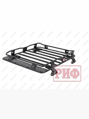 Багажник-корзина (1200x1400 мм) РИФ Toyota Hilux ( AN10,AN20,  AN20,AN30) (2004-2016) дорестайлинг, 1-ый рестайлинг,  2-ой рестайлинг